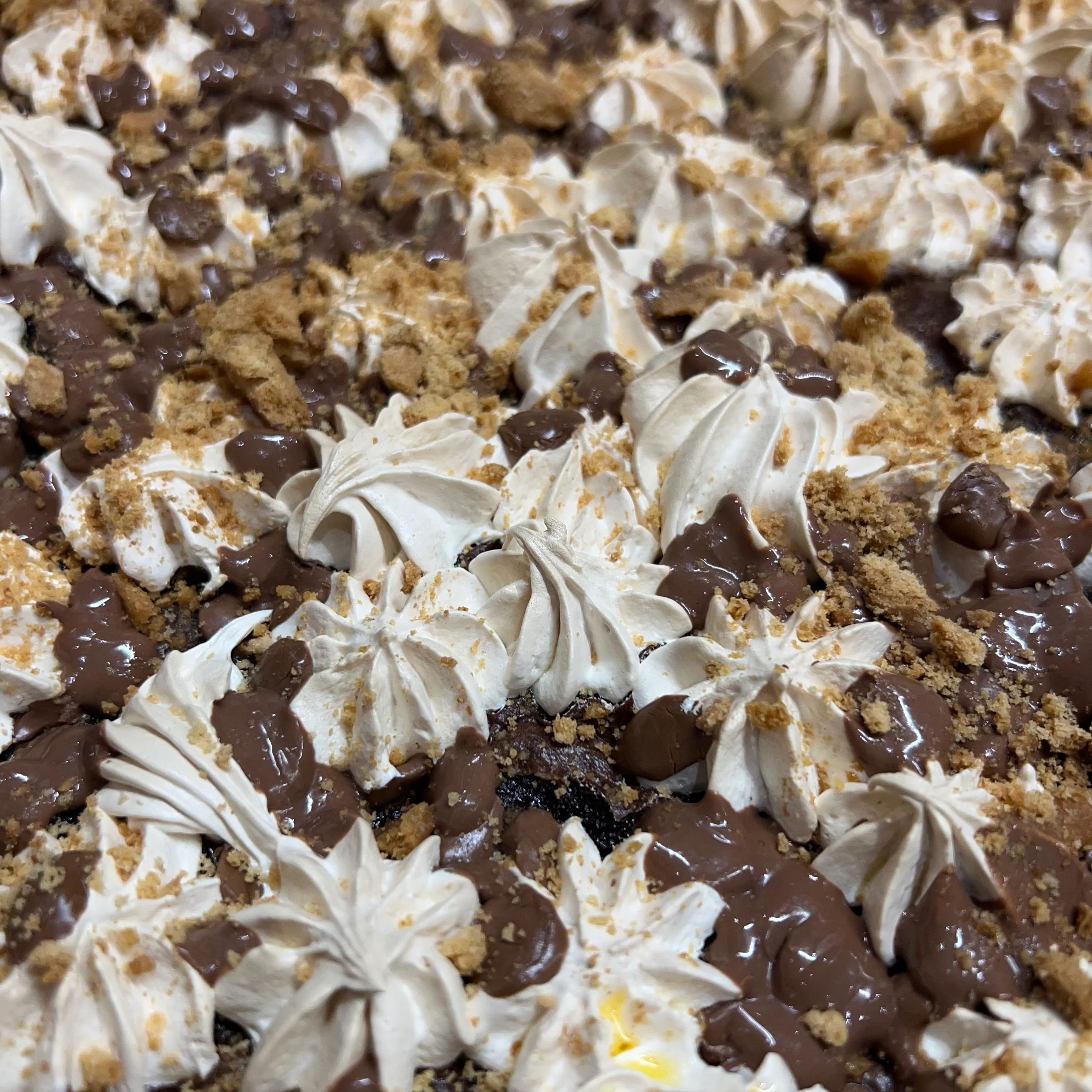 Cinnamon S’mores FLUFF Brownie Piece